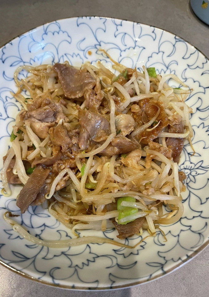 豚肉ともやしの焼肉炒め-レシピのメイン写真