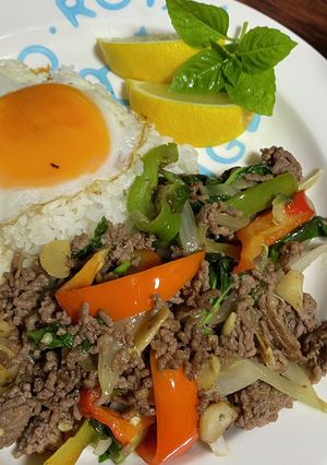 ガパオライス　タイ料理-レシピのメイン写真