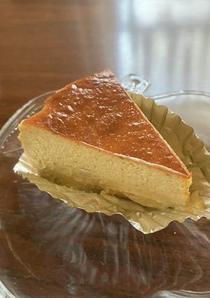 ピスタチオバスクチーズケーキ-レシピのメイン写真