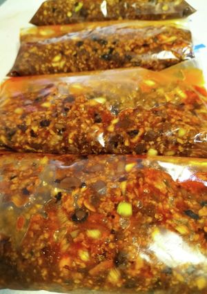 すぐ麻婆豆腐が作れる冷凍ダレの作り方-レシピのメイン写真