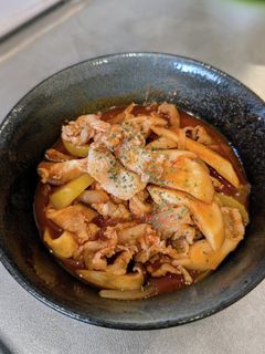 豚こまのトマトジュース煮込み-レシピのメイン写真