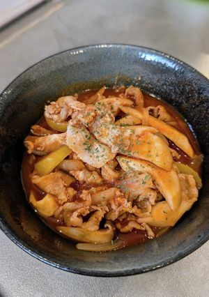 豚こまのトマトジュース煮込み-レシピのメイン写真