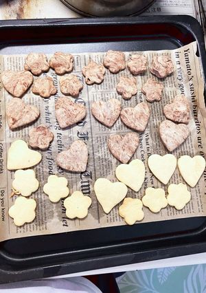 バタークッキー(とココアもどきクッキー)-レシピのメイン写真