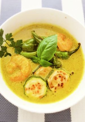 真夏のグリーンカレー-レシピのメイン写真