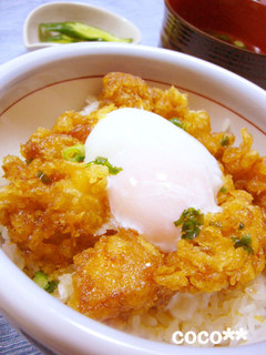 甘辛だれで❤サクふわ鶏天丼-レシピのメイン写真