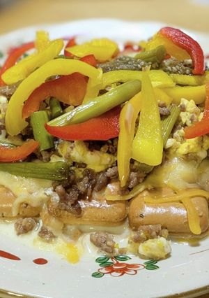 乾パンで簡単朝ごはん-レシピのメイン写真