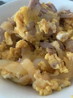 簡単!ご飯が進む!ふわふわ豚卵丼♡-レシピのメイン写真