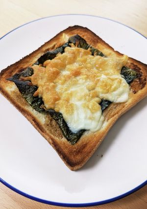 海苔とチーズのトースト-レシピのメイン写真