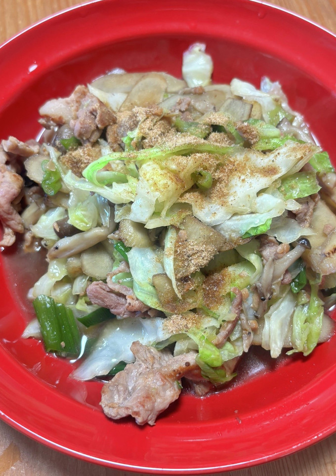 食物繊維たっぷり　豚ごぼう和風炒め-レシピのメイン写真
