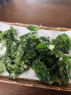 モロヘイヤ天ぷら-レシピのメイン写真