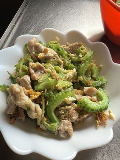 ゴーヤと豚肉炒め-レシピのメイン写真