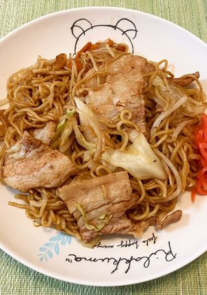 ホットクックde焼きそば-レシピのメイン写真