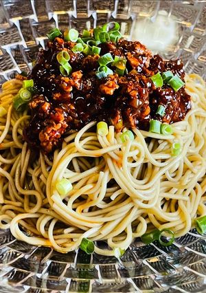 汁なし担々麺-レシピのメイン写真