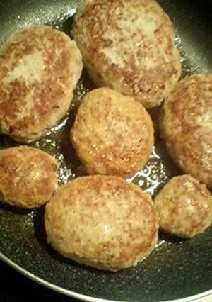 カルシウムたっぷりハンバーグ-レシピのメイン写真
