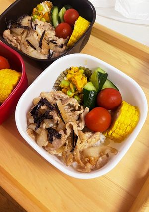 20240813お留守番お弁当-レシピのメイン写真