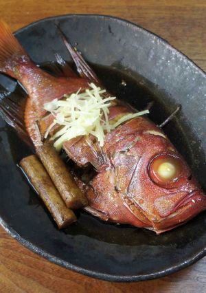 金時鯛と新ごぼうの煮つけ-レシピのメイン写真