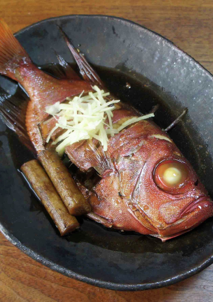 金時鯛と新ごぼうの煮つけ-レシピのメイン写真