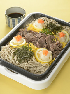 ホットプレートで瓦そば風-レシピのメイン写真