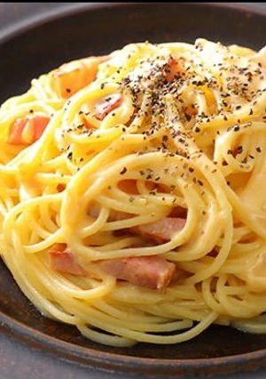 [超簡単インスタントカルボナーラ-レシピのメイン写真