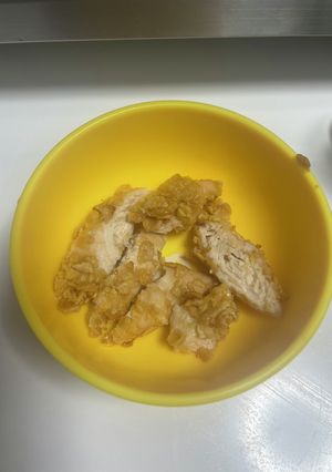 幼児食 ズボラささみカリカリ-レシピのメイン写真