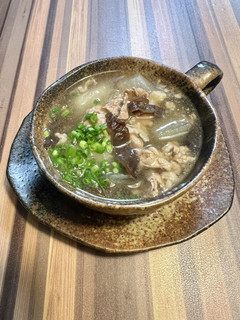 冬瓜と牛コマ肉&木耳のスープ-レシピのメイン写真