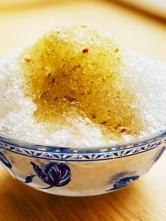 梅昆布茶かき氷♪-レシピのメイン写真
