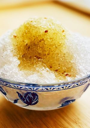 梅昆布茶かき氷♪-レシピのメイン写真