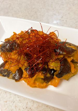 なすとキムチとチーズの炒め物-レシピのメイン写真
