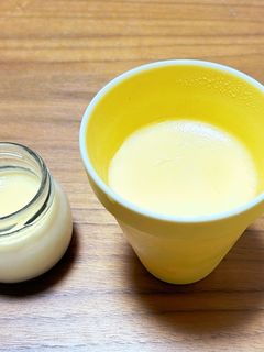 レンジでカスタードプリン-レシピのメイン写真