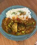 筋トレ飯ダイエット飯◎タンパク質カレー