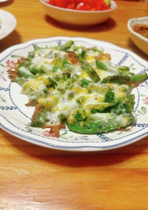 ブロッコリーのカリカリチーズ焼き-レシピのメイン写真