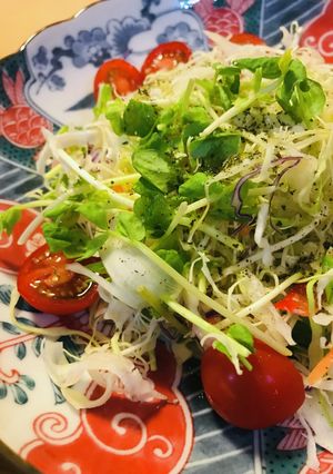 市販サラダ●バジル風味のサラダ-レシピのメイン写真