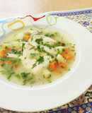 白身魚と野菜のスープ❀トルコ料理