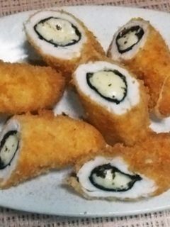 ささ身のチーズ巻きフライ-レシピのメイン写真