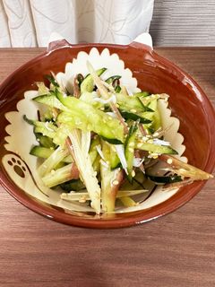 きゅうりとミョウガとしらすの和物-レシピのメイン写真