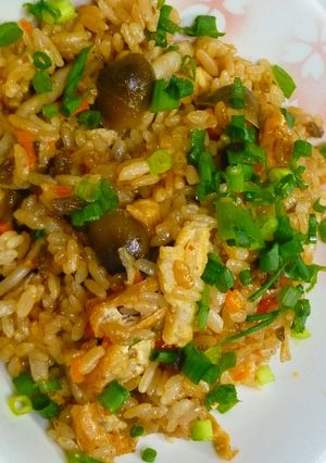 めっちゃ簡単！麻婆豆腐の素で炊き込みご飯-レシピのメイン写真