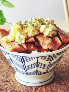 男前チキン南蛮☆卵サラダ丼☆夕食☆ランチ-レシピのメイン写真