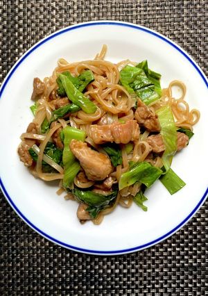 豚肉とレタスのスパイシービーフン-レシピのメイン写真