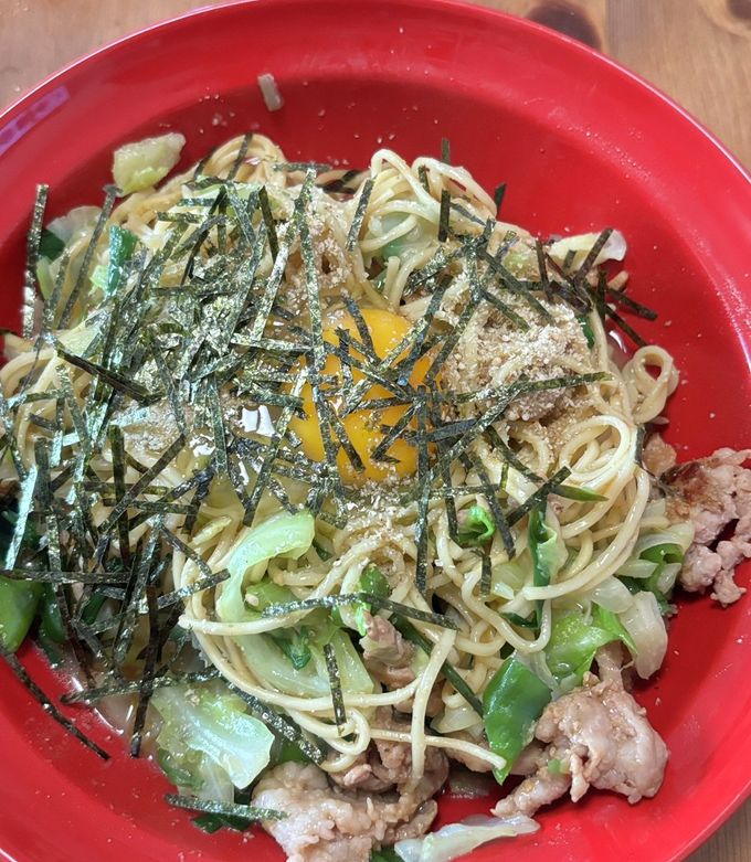 マルタイ棒ラーメン　まぜそば-レシピのメイン写真