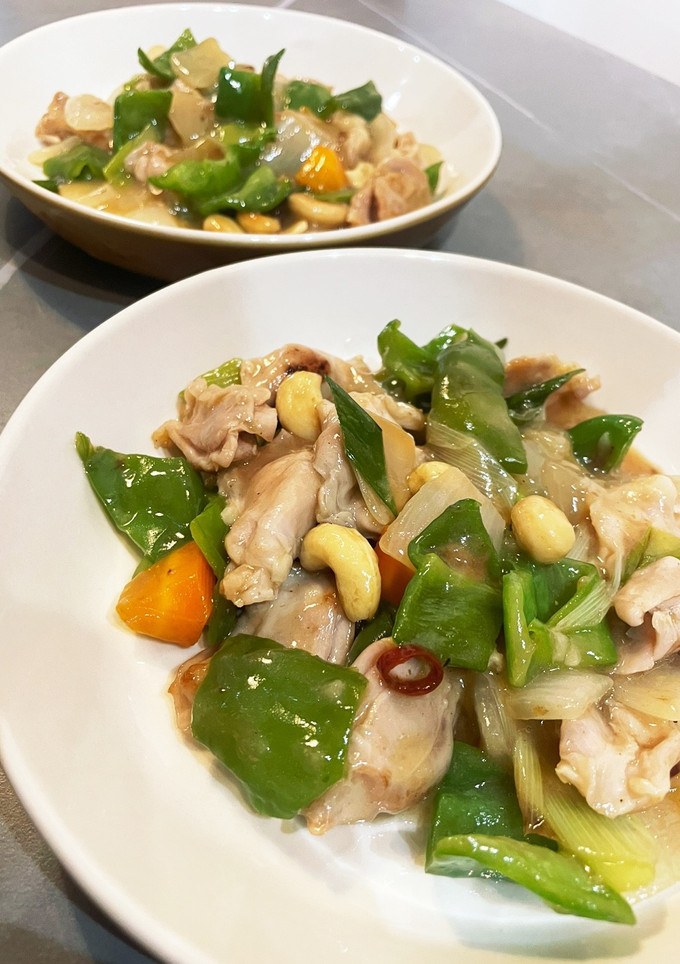 カシューナッツととりはらみの中華野菜炒め-レシピのメイン写真