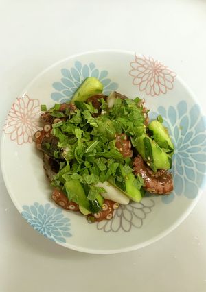 タコとキュウリの中華和え-レシピのメイン写真