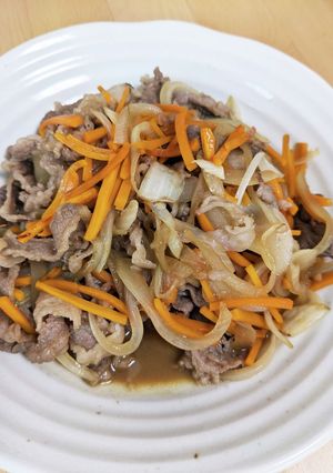 牛肉と野菜の炒め物-レシピのメイン写真