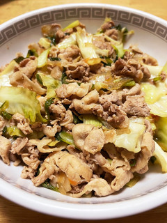 豚バラ炒め(ぽん酢)-レシピのメイン写真