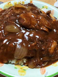 牛肉たっぷりハヤシライス-レシピのメイン写真