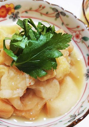 ♫美味〜っ!! お麩と油揚げのおろし煮♫-レシピのメイン写真