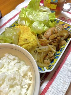 卵焼きin素麺-レシピのメイン写真