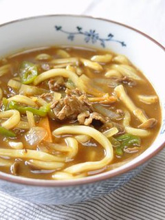 カレーうどん(冷凍うどんでつくる)-レシピのメイン写真