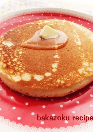 手作りパンケーキ-レシピのメイン写真