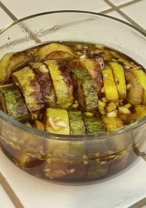 ジューシー焼きズッキーニのサッパリマリネ-レシピのメイン写真