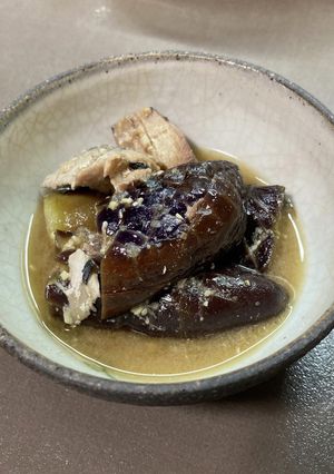 レンジで、鯖缶と茄子の味噌煮風-レシピのメイン写真